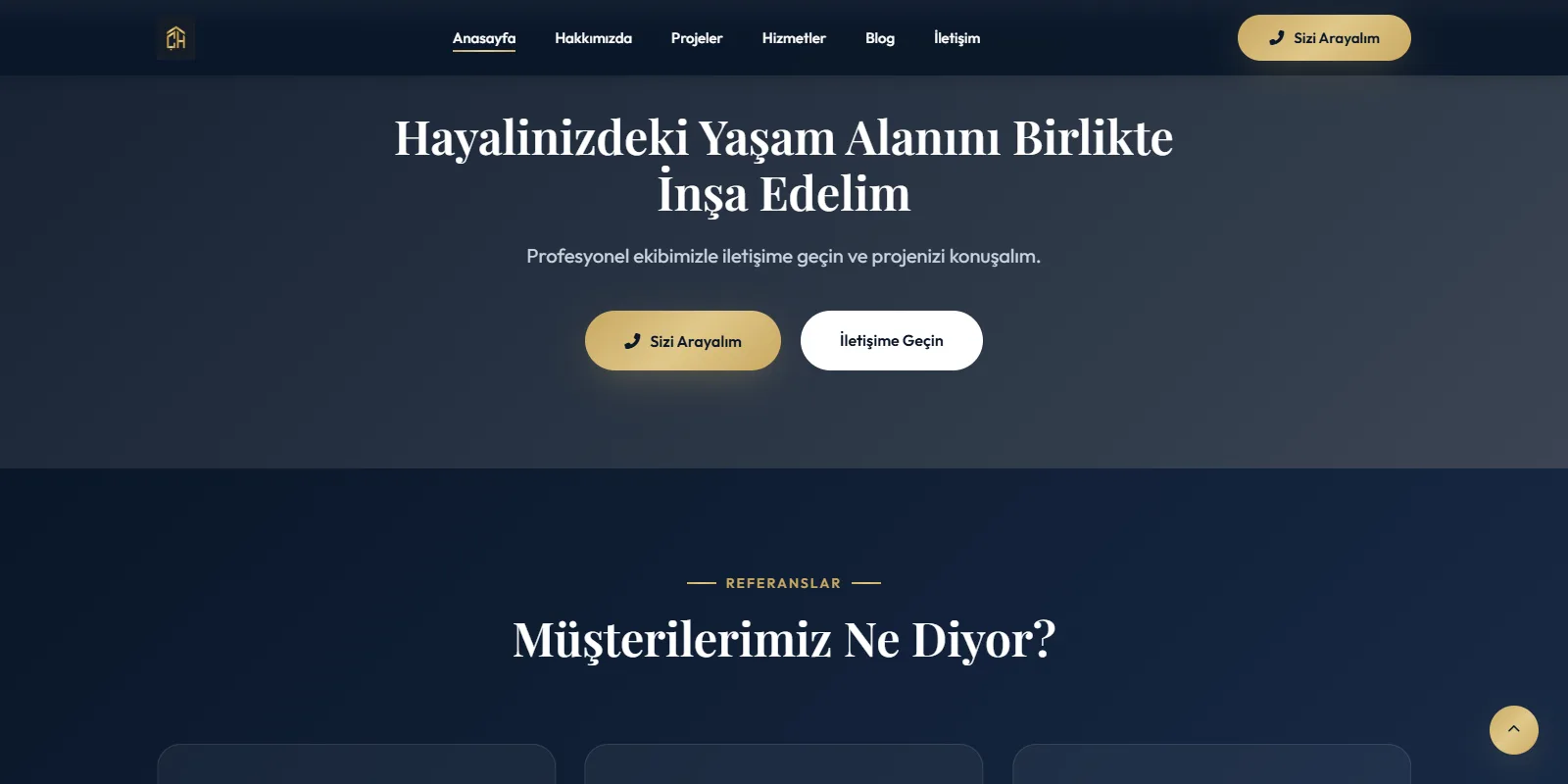 Çelikler Han İnşaat — ekran 2